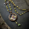 singing to be free - floriated clover miracle window amulet